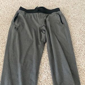Under armour grey joggers xl